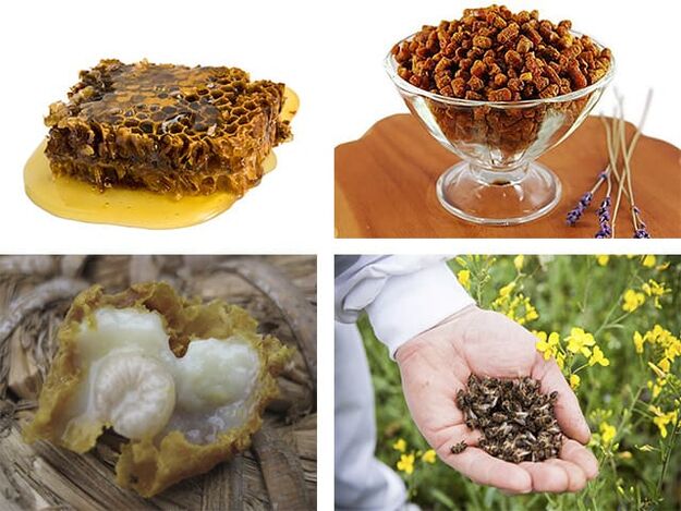 propolis ، peg ، bee -bee ، jelly jelly
